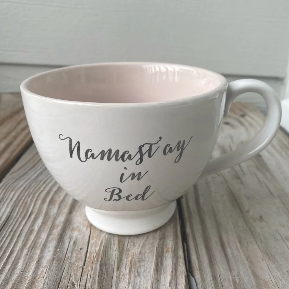 10 STRAWBERRY STREET Namastay In Bed Mug - Picture 1 of 6